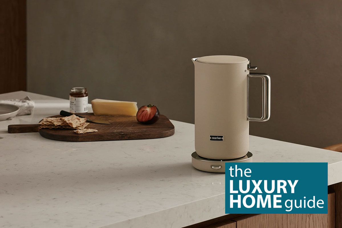 Aarke Kettle Sand - Design-Wasserkocher mit Temperaturwahl
