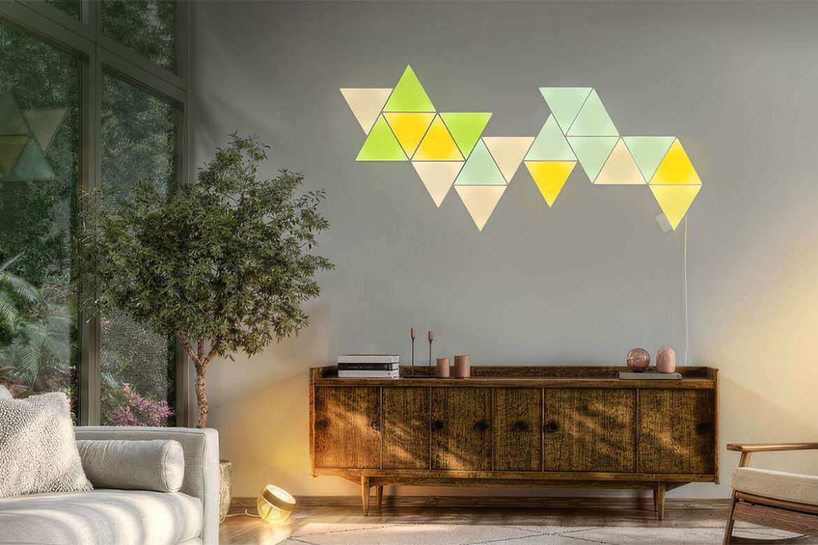 Foto © Signify Holding | Philips Hue Wall Light Module x Nanoleaf
